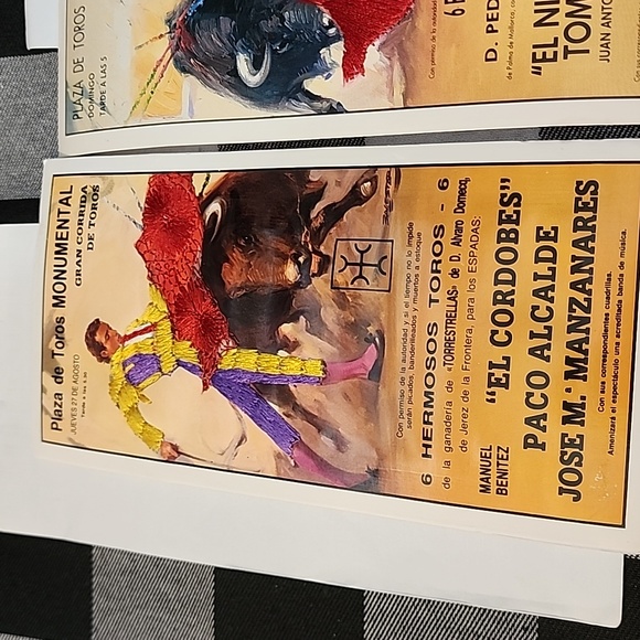 Vintage Bull Fighter Post Cards From Spain - Picture 2 of 5